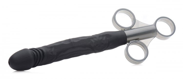 Jizz Shooter Silicone Dildo Lube Launcher