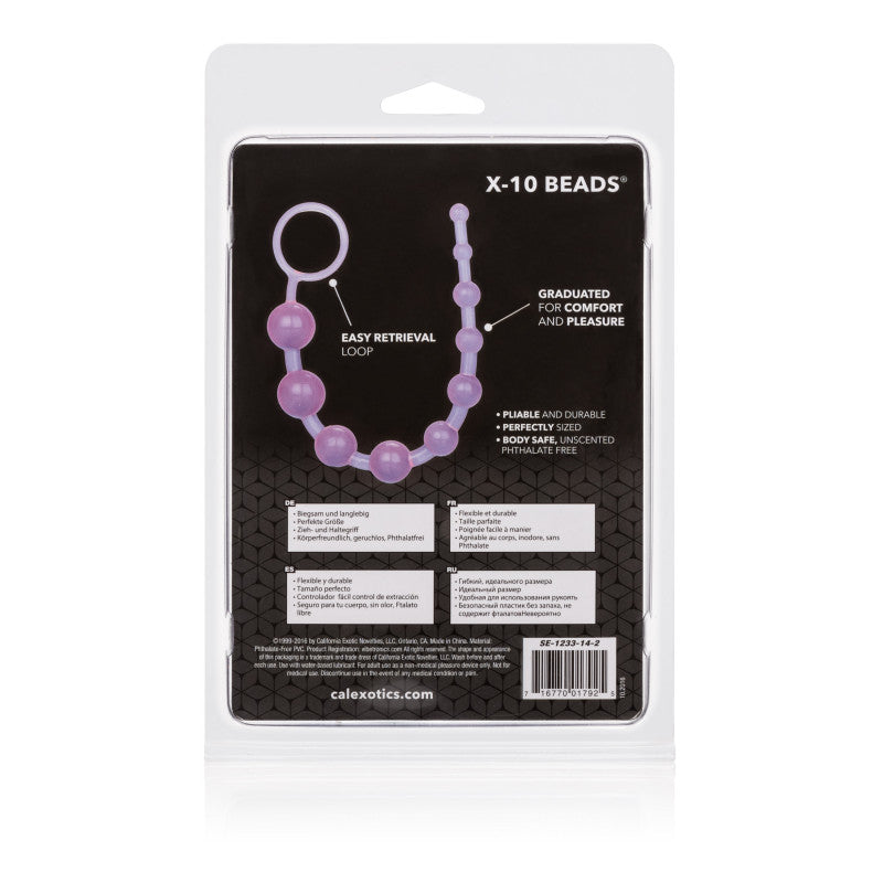 X-10 Beads Purple