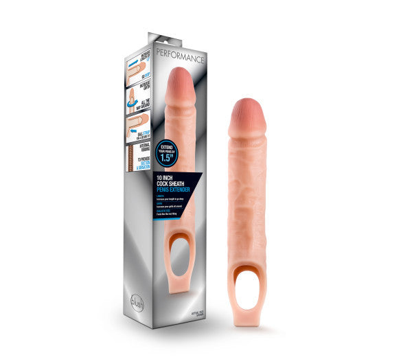 Performance - 10 Inch Sheath  Extender - Vanilla