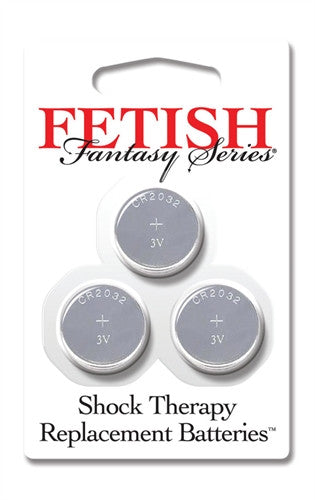 Fetish Fantasy Series Shock Therapy Replacement Batteries - 3 Pack