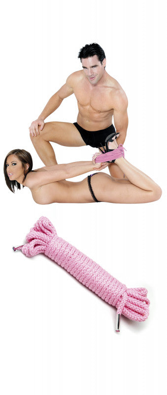 Fetish Fantasy Series Japanese Silk Rope Pink
