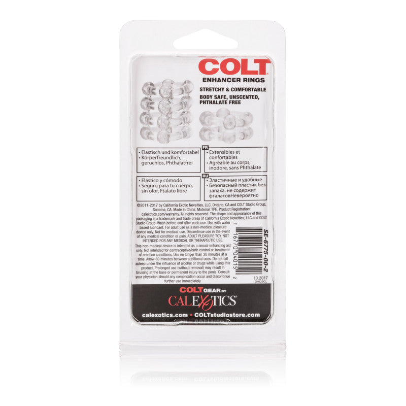 Colt  Rings - Clear