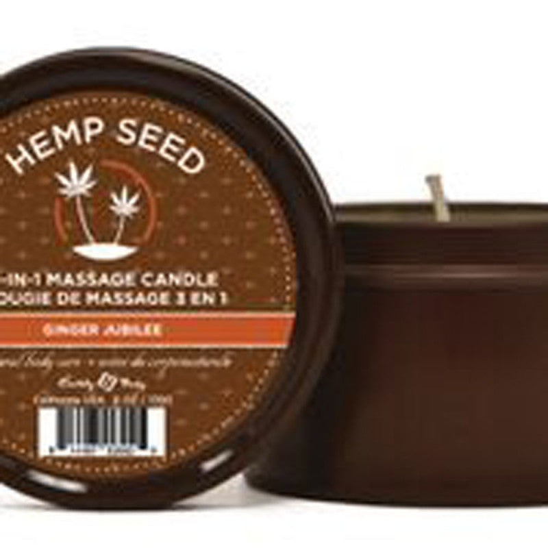 3 in 1 Massage Candle - Ginger Jubilee 6 Oz