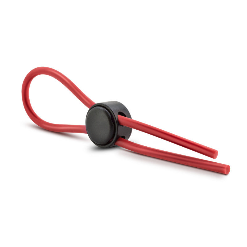 Stay  - Silicone Loop  Ring - Red