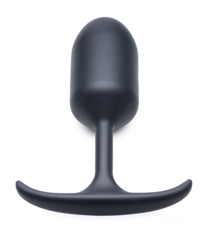 Premium Silicone Weighted Anal Plug - Small