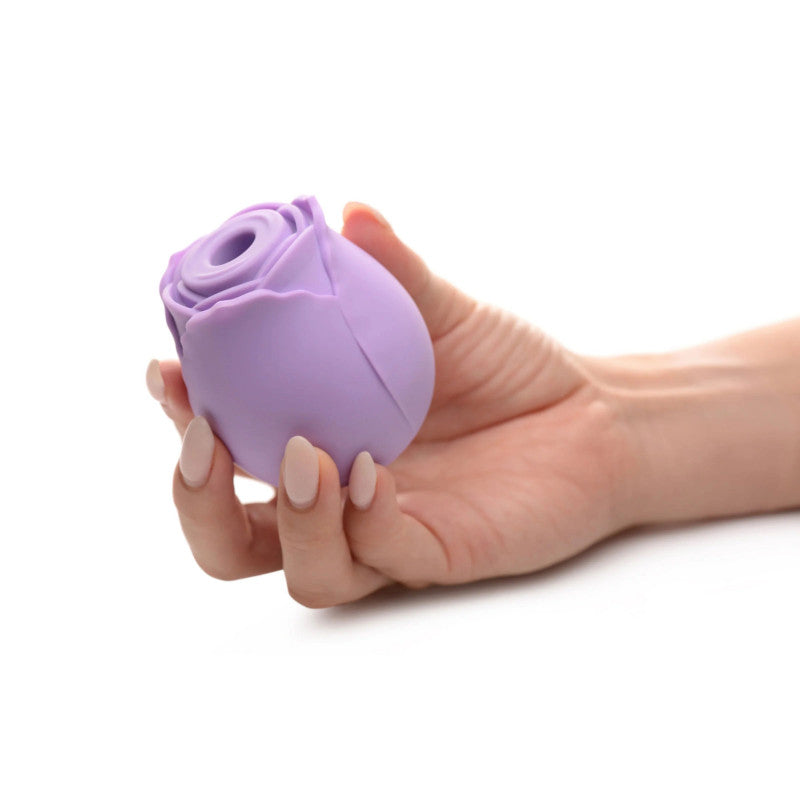 Bloomgasm Wild Rose 10x Suction  Stimulator -  Purple