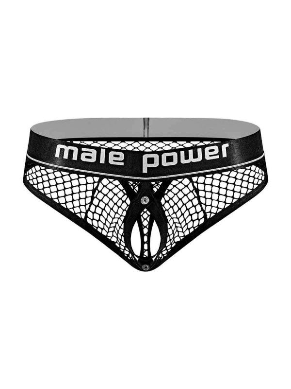 Pit Net  Ring Thong - S/ M - Black