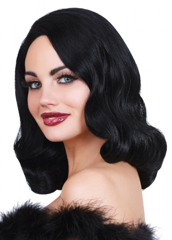 Hollywood Glamour Wig Black
