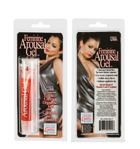 Feminine Cherry Arousal Gel - 0.5 Oz.