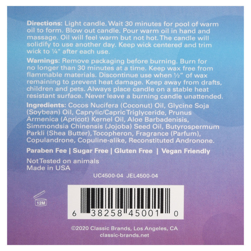 Mood Candle - F Me - Vanilla Sugar - 4 Oz. Jar