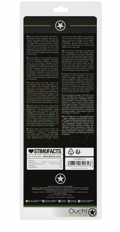 Smooth Stretchy  Sleeve - Glow in the Dark