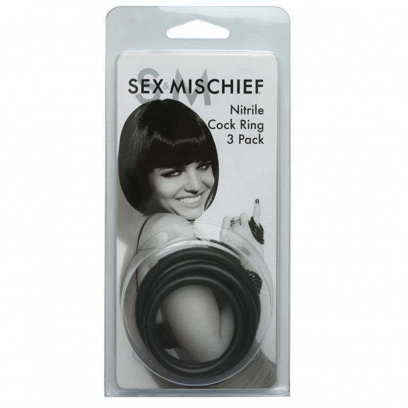 Mischief Nitrile Ring 3 Pack