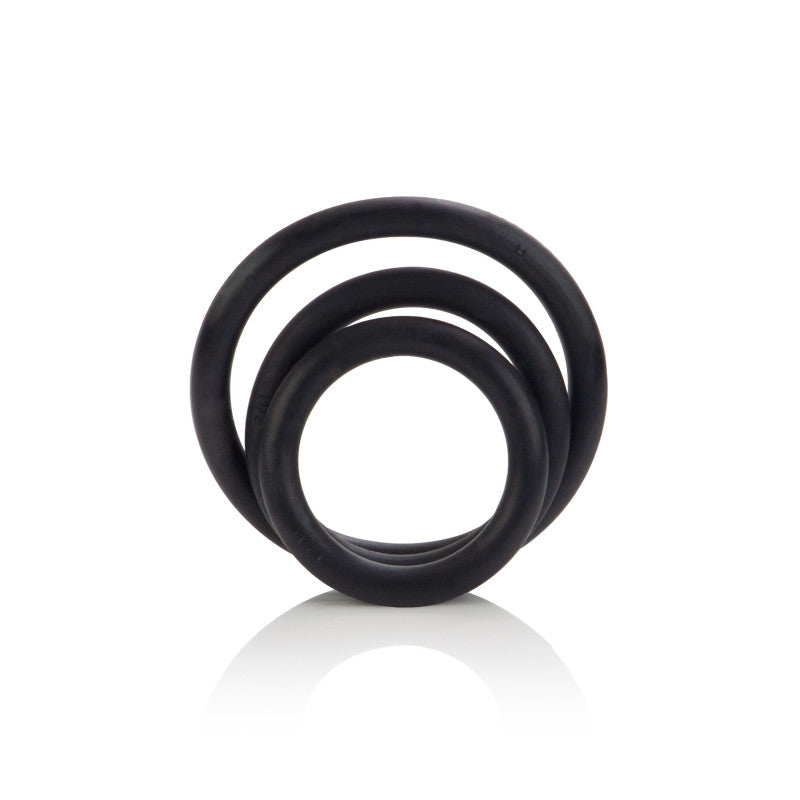 Rubber Ring Black 3pc Set