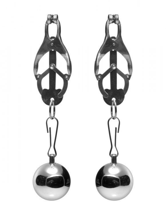 Deviant Monarch Weighted Nipple Clamps