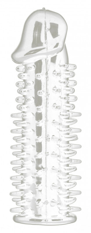 Realistic Spiky Penis Extension - Transparent