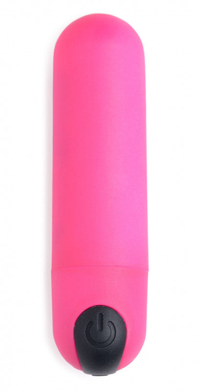 Vibrating Bullet With Remote Control - Pink