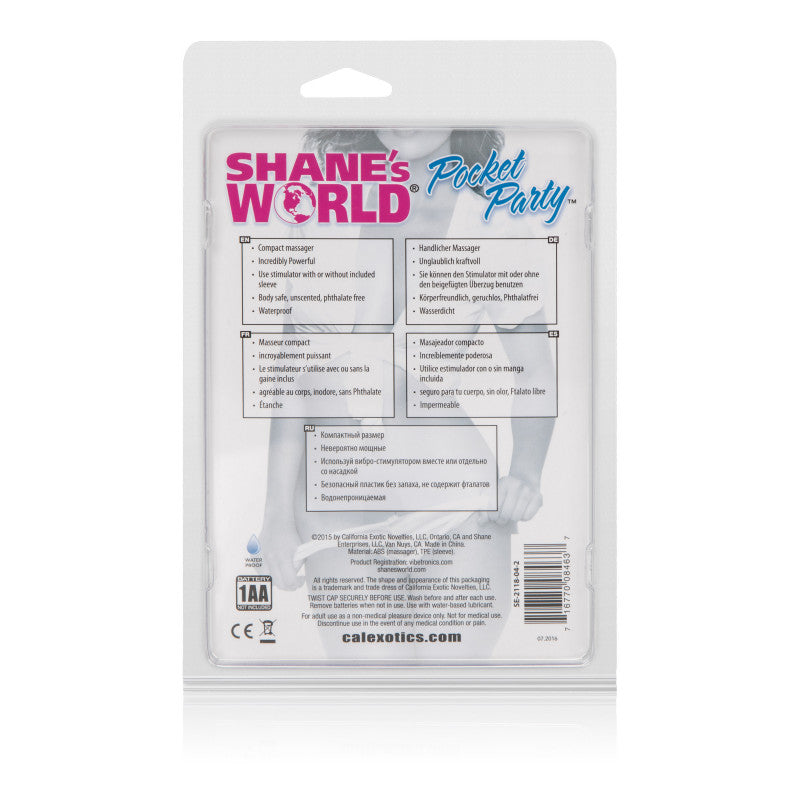 Shane's World Pocket Party - Pink