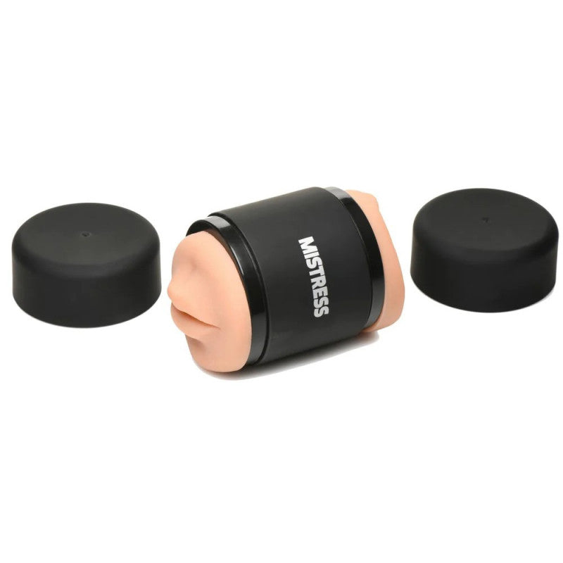 Mistress Double Shot Mouth and  Stroker - Medium