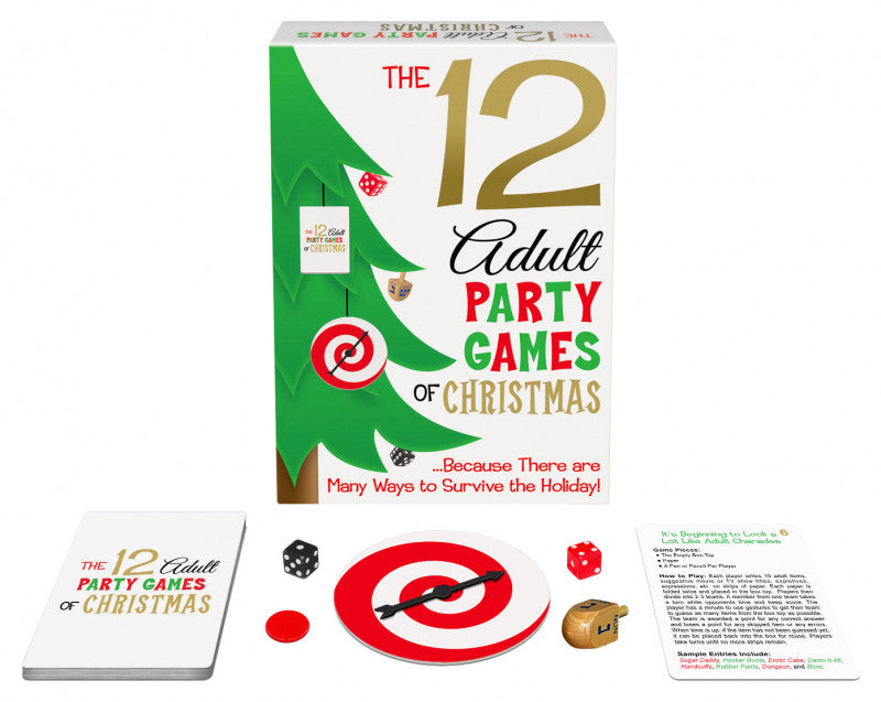 The 12 Adult Party Games of Christmas