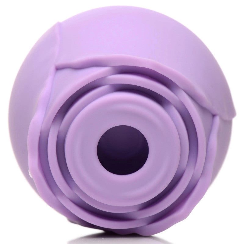 Bloomgasm Wild Rose 10x Suction  Stimulator -  Purple