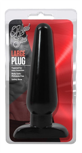 Hard Steel - Large Plug - Black