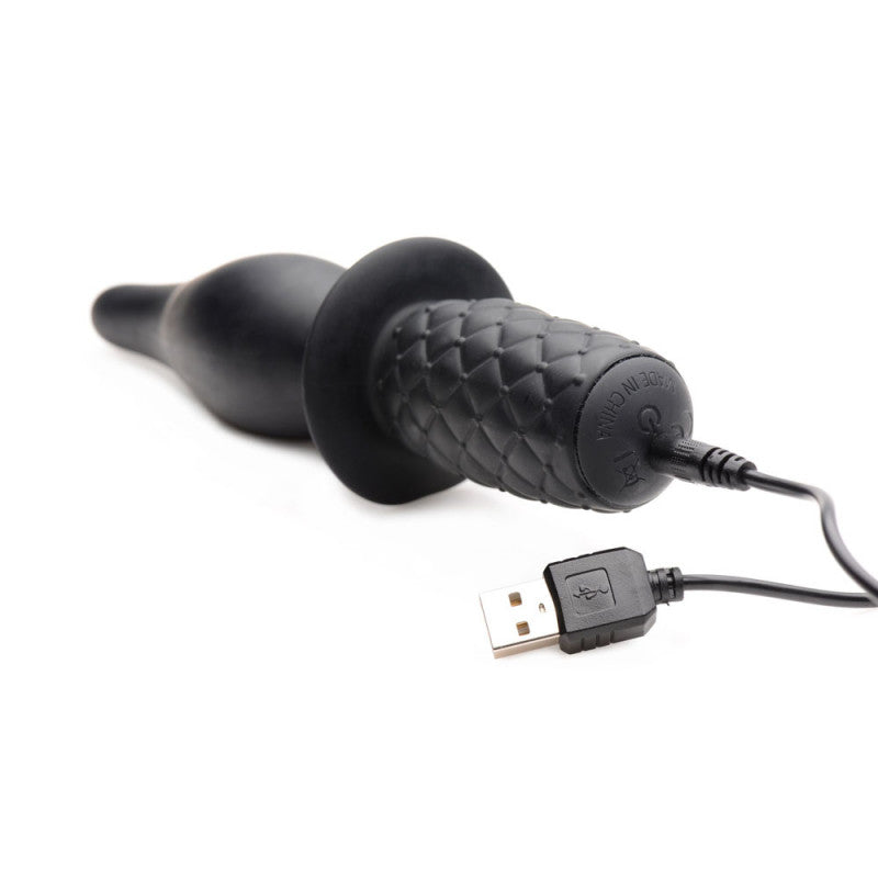The Drop 10x Silicone Vibrating Thruster