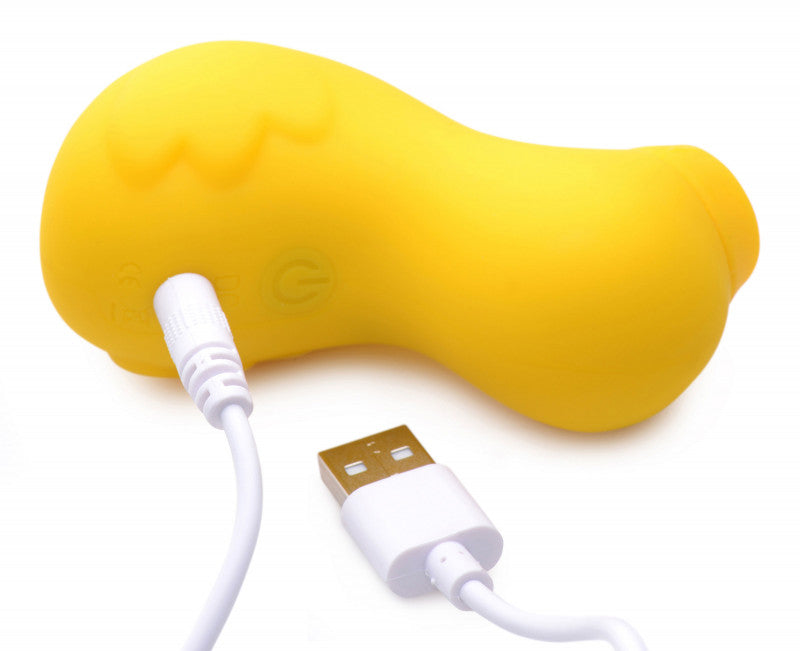 Sucky Ducky Silicone  Stimulator - Yellow