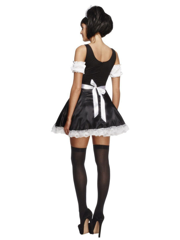 Fever Flirty French Maid Costume - Medium