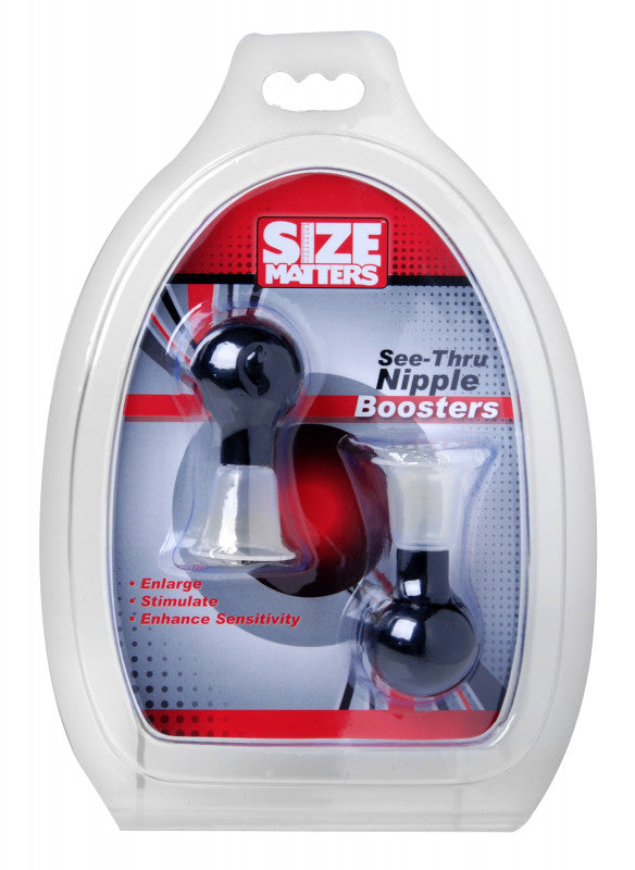 Size Matters See -Thru Nipple Boosters