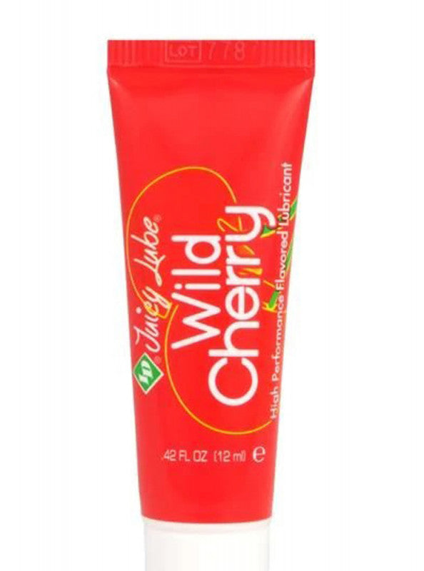 Juicy Lube 72 Piece Bag - 12 ml Tubes - Wild Cherry