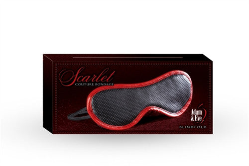 Adam and Eve Scarlet Couture Blindfold