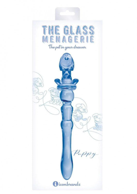 Glass Menagerie - Puppy  - Blue