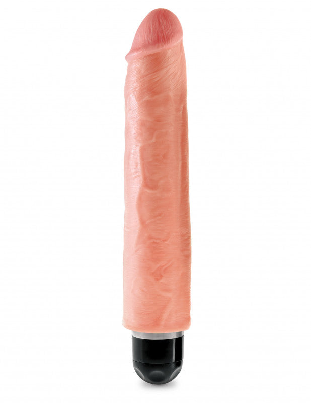 King 10" Vibrating Flesh