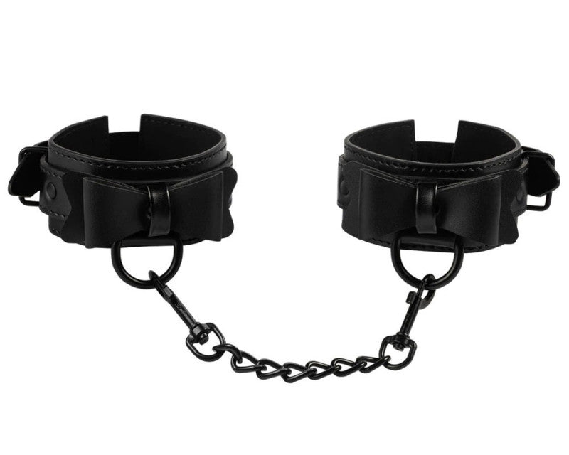 Bow Tie Cuffs - Black