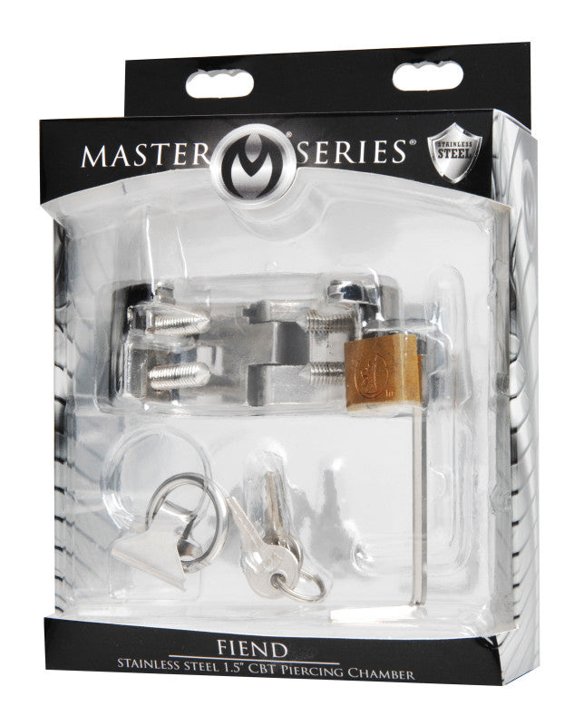 Fiend Stainless Steel Cbt Piercing Chamber-  1.5 Inch