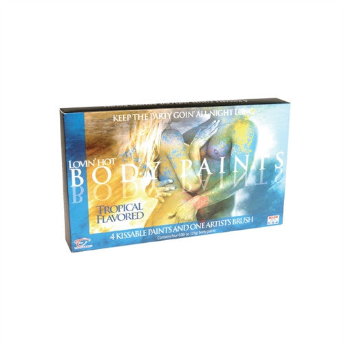 Lovin' Hot Body Paints Tropical Flavors W1517-7