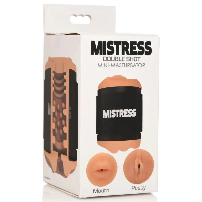 Mistress Double Shot Mouth and  Stroker - Medium