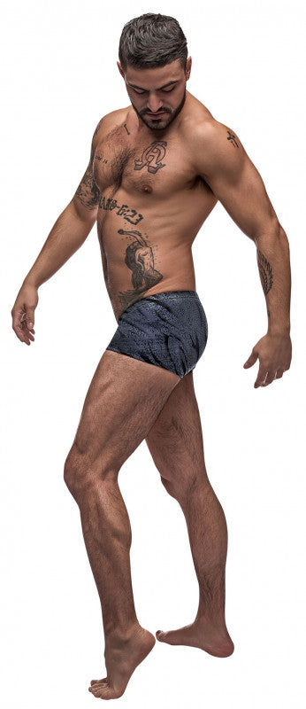 Blue Streak Mini Short - Blue - Small