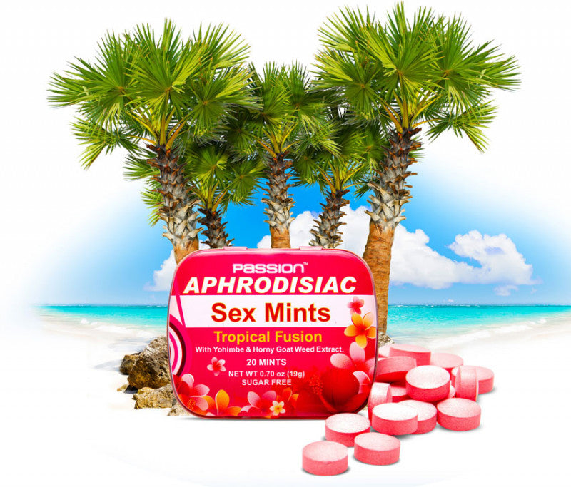 Tropical Fusion Aphrodisiac Sex Mints