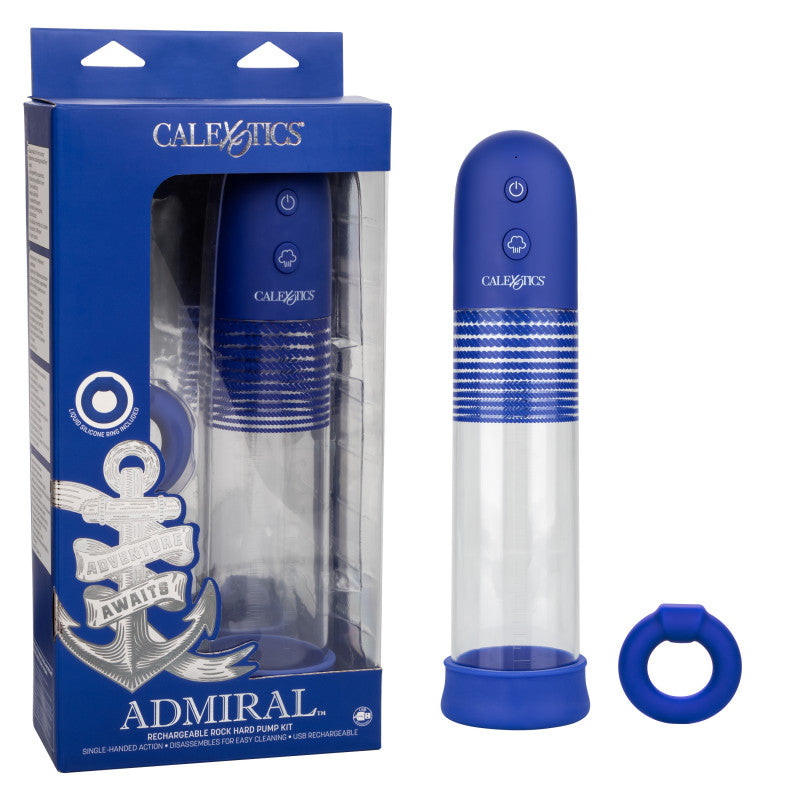 Admiral Rechargeable Rock  Pump Kit -Blue