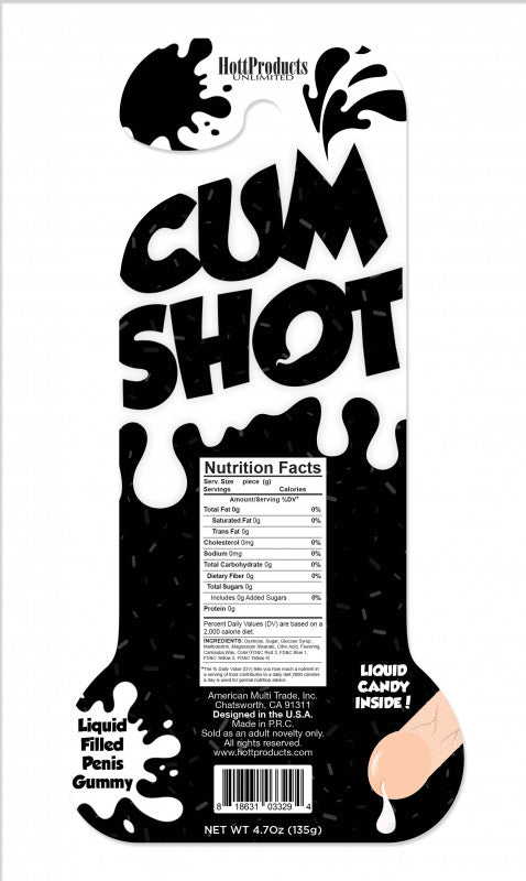 Shots - Liquid Filled Gummy - Pecker