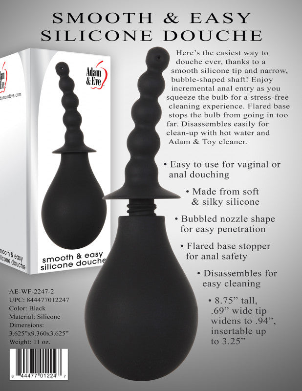 Smooth & Easy Silicone Douche