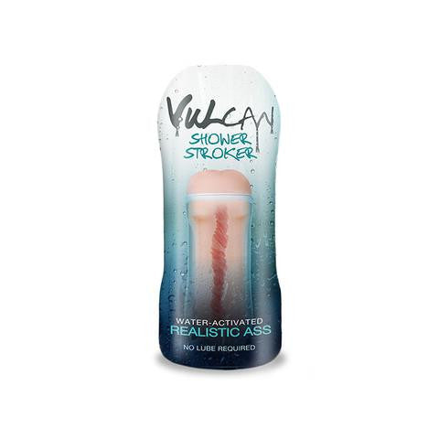 Cyberskin H2O Vulcan Shower Stroker - Realistic  Ass