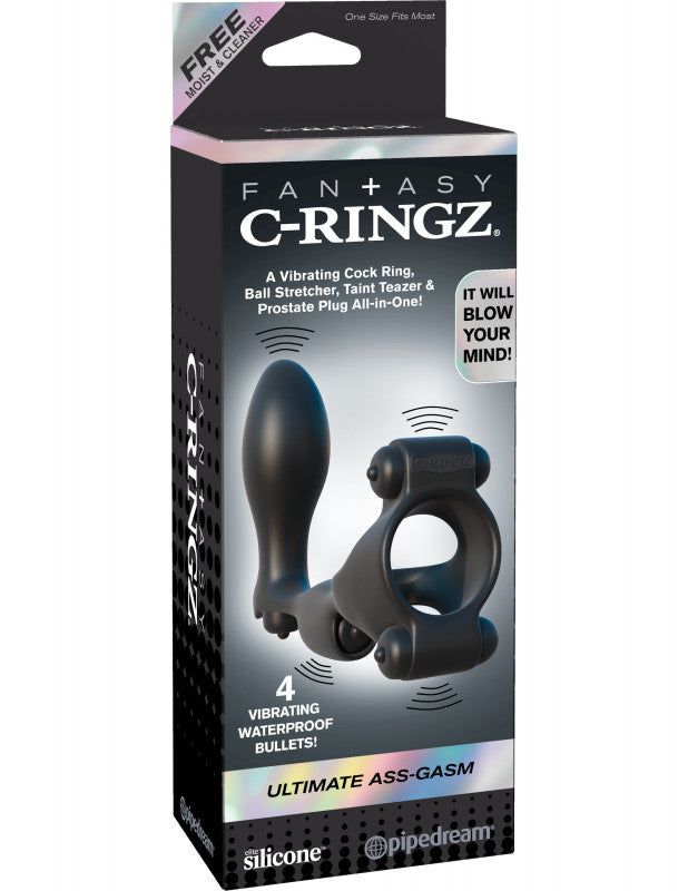 Fantasy C-Ringz Ultimate Rear-Gasm - Black
