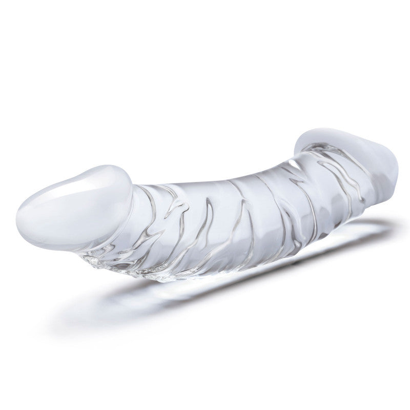 10.5 Inch Girthy  Glass Double  -  Clear