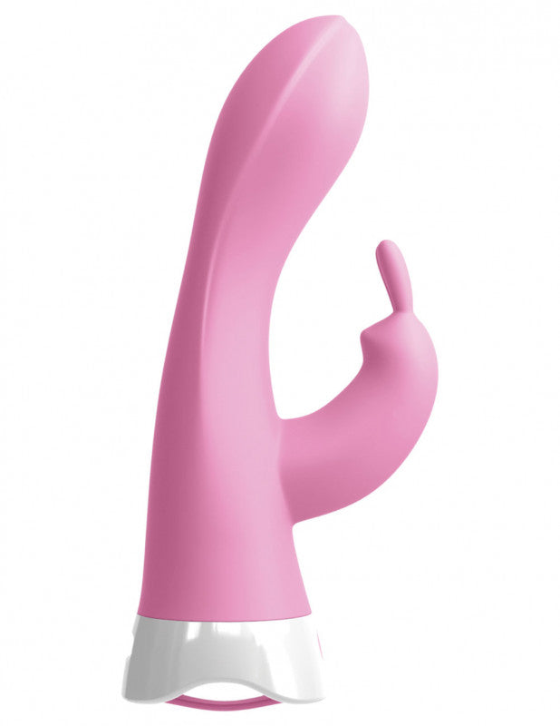 Threesome Wall Banger Rabbit Silicone Banger - Pink