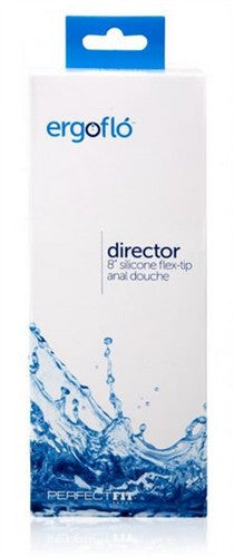Ergoflo Director 8 Inch Silicone Flex-Tip Anal Douche