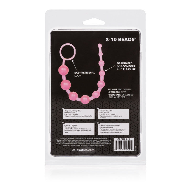 X-10 Beads Pink