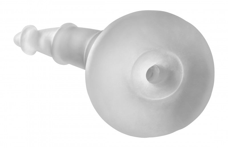 Xplay Anal Sleeve Plug 7.0 Inch - Clear