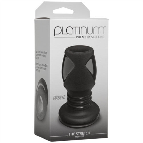 Platinum Premium Silicone - the Stretch - Medium - Black